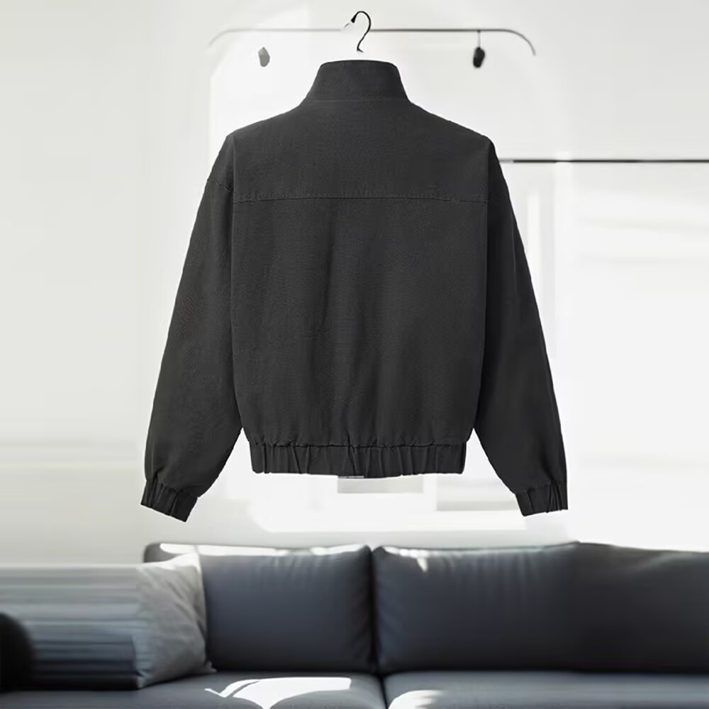 スタイリッシュなスタンドカラーストリートジャケット、エアプレ - Vintage Fashion Stores のレビューと価格