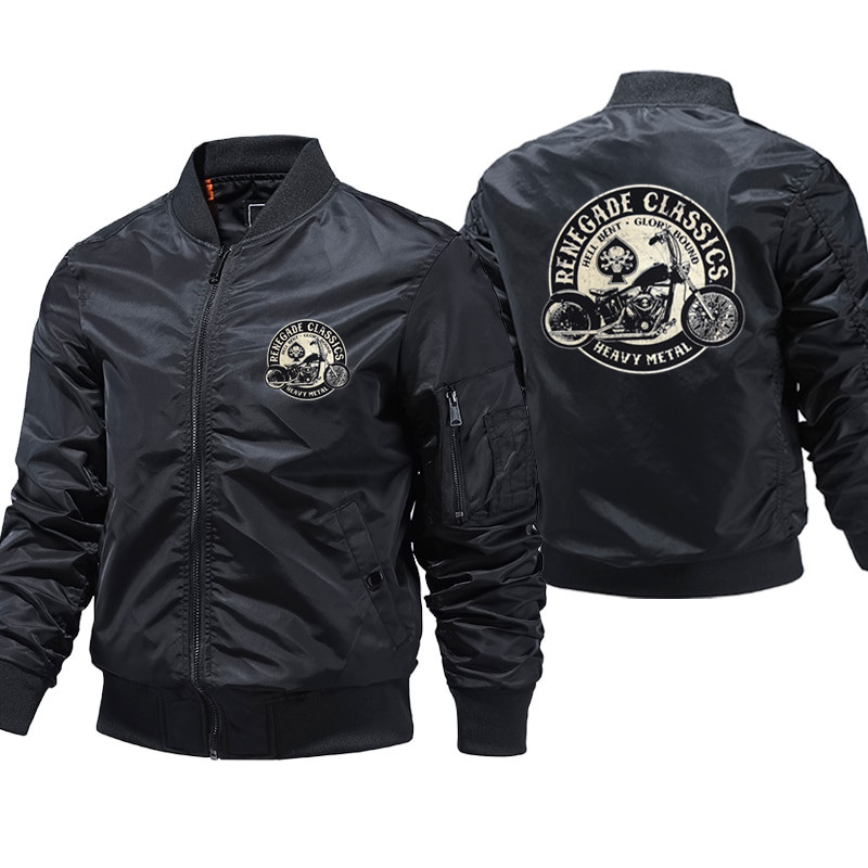 ヴィンテージバウンズモーターサイクルUSAヘビーメタル厚手冬 - Vintage Windbreaker Nylon のレビューと価格