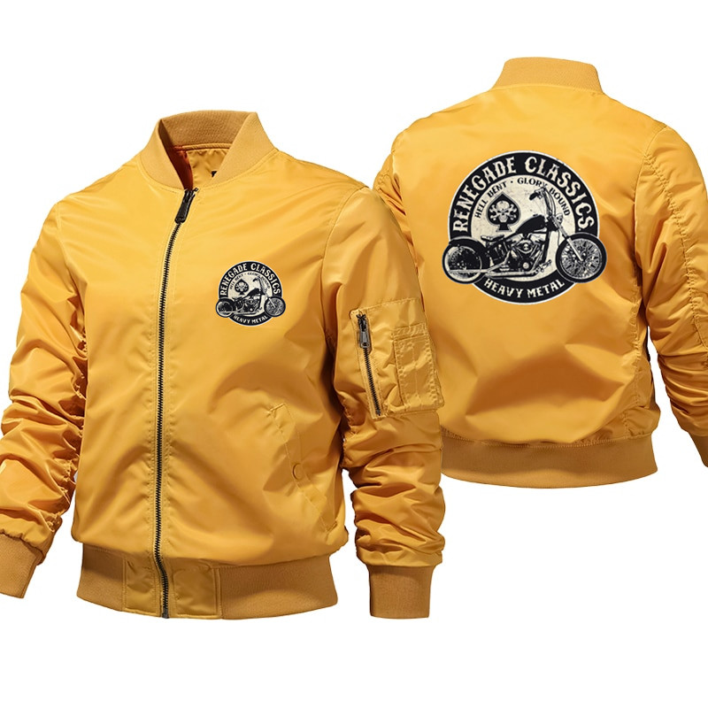 ヴィンテージバウンズモーターサイクルUSAヘビーメタル厚手冬 - Vintage Windbreaker Nylon のレビューと価格