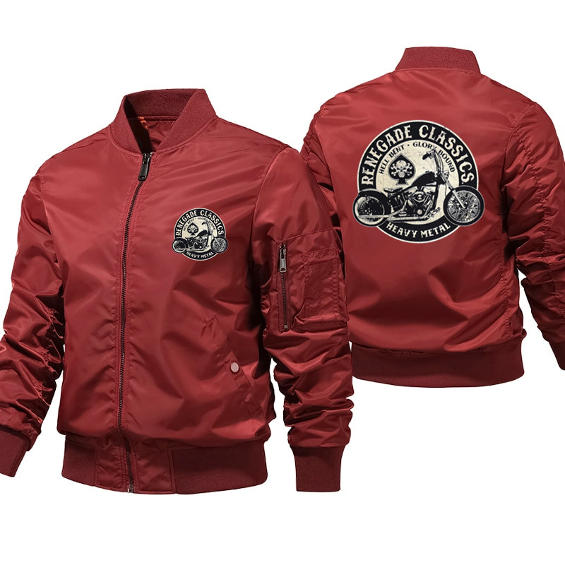 ヴィンテージバウンズモーターサイクルUSAヘビーメタル厚手冬 - Vintage Windbreaker Nylon のレビューと価格