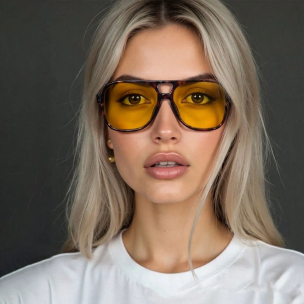 ニューヴィンテージクラシックデザイナーダブルブリッジパイロッ - Vintage Fashion Enthusiasts のレビューと価格