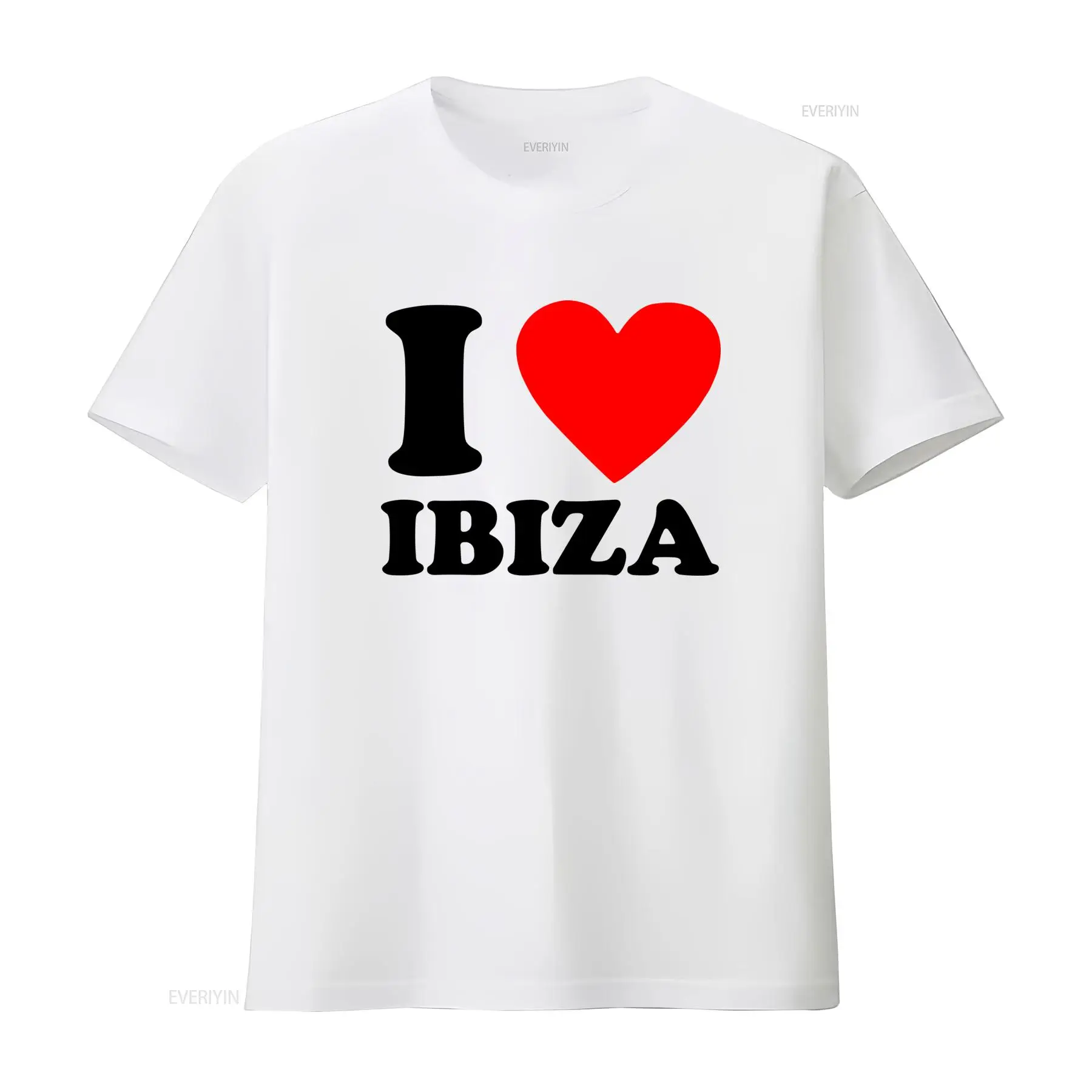 I Love Heart Ibiza ホリデー T シャツ  - Vintage Fashion Jersey のレビューと価格